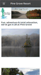 Mobile Screenshot of pinegroveresort.com